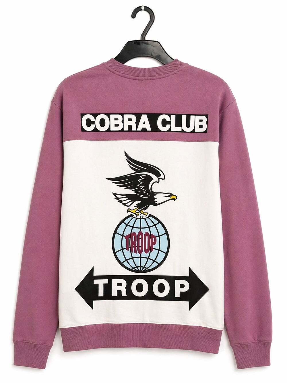 World of TROOP Cobra Club Crew Neck Sweatshirt Men’s Large New L100 Excellent